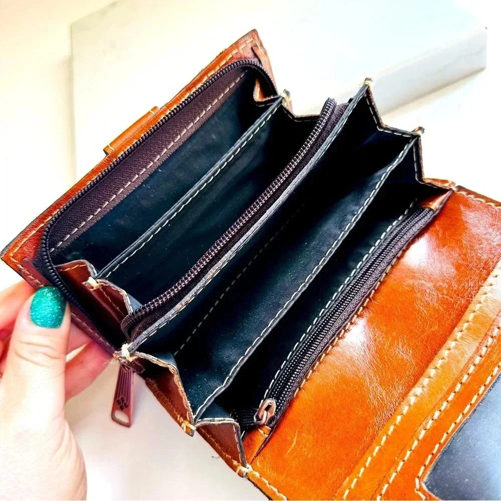 Patricia Nash Cametti Leather Wallet RFID Safety - Picture 7 of 10